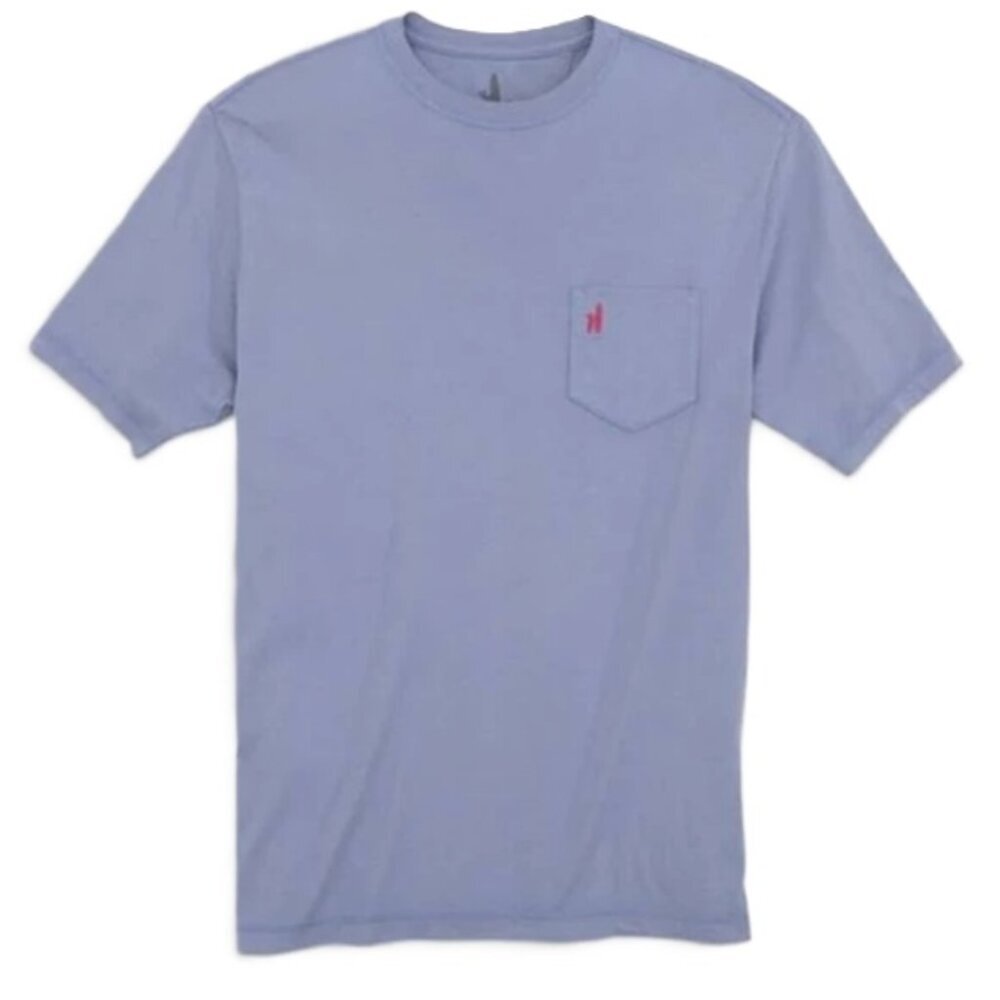 NWT Johnnie-O Dale Crew Neck T-Shirt (Periwinkle) Men's Clothing Size Small
